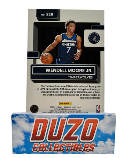 Wendell Moore Jr. Mojo 2022-23 Panini Donruss No.226