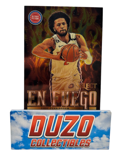 Cade Cunningham En Fuego 2022-23 Panini Select No.10