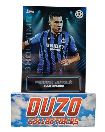 Ferran Jutgla Blue /49 Topps Showtime 2023