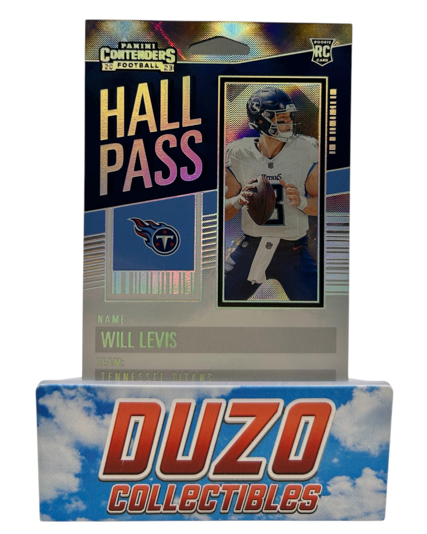 Will Levis Rookie Hall Pass 2023 Panini Contenders No.25