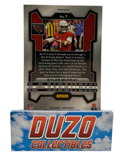 Kyler Murray Green Pulsar 2023 Panini Prizm No.1