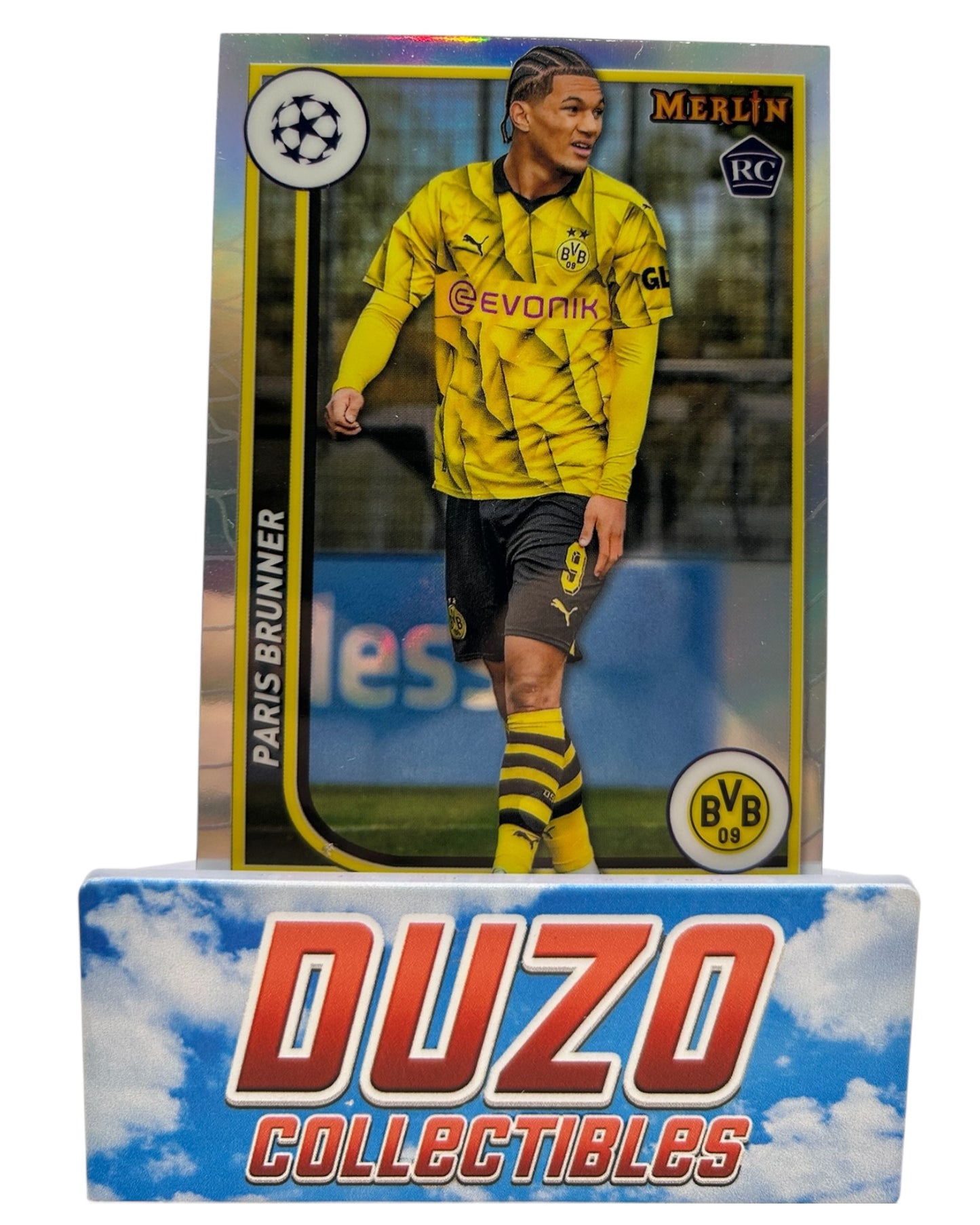 Paris Brunner Rookie Refractor Topps Merlin Champions League 2024 No.144