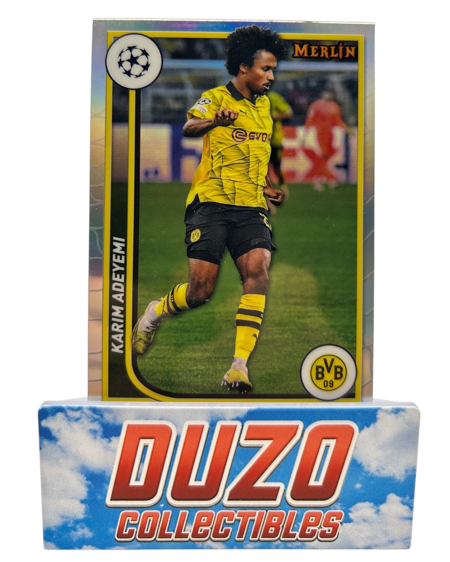 Karim Adeyemi Refractor Topps Merlin Champions League 2024 No.36