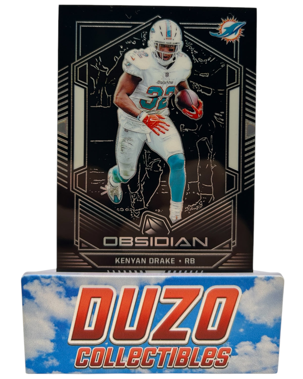 Kenyan Drake /125 2019 Panini Obsidian No.8