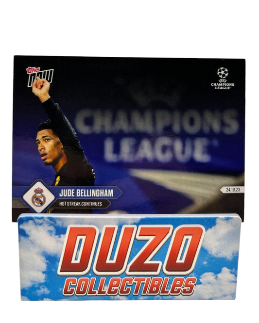 Jude Bellingham Hot Streaks Continues 2023 Topps Now No.044