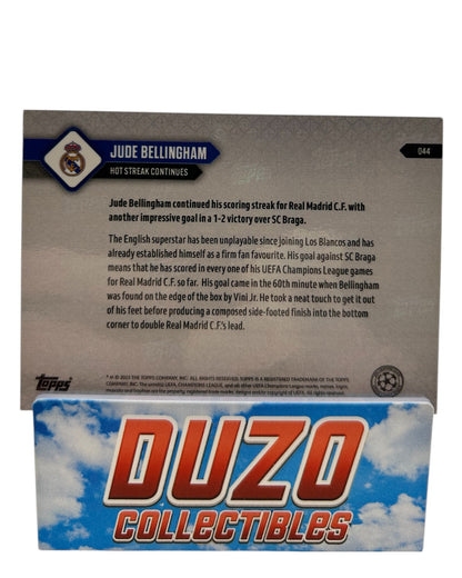 Jude Bellingham Hot Streaks Continues 2023 Topps Now No.044