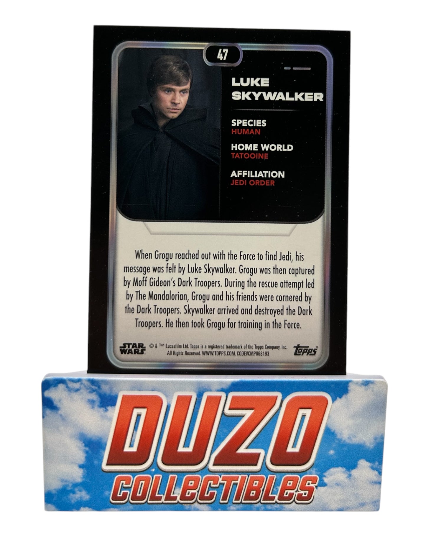 Luke Skywalker 2023 Topps Star Wars Flagship No.47