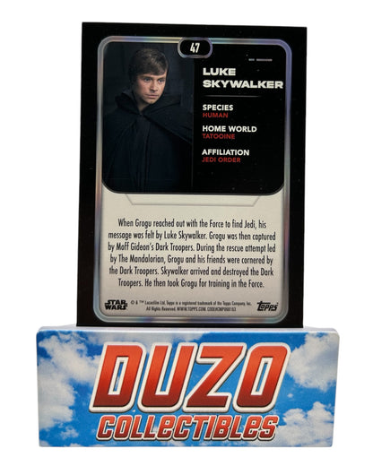 Luke Skywalker 2023 Topps Star Wars Flagship No.47