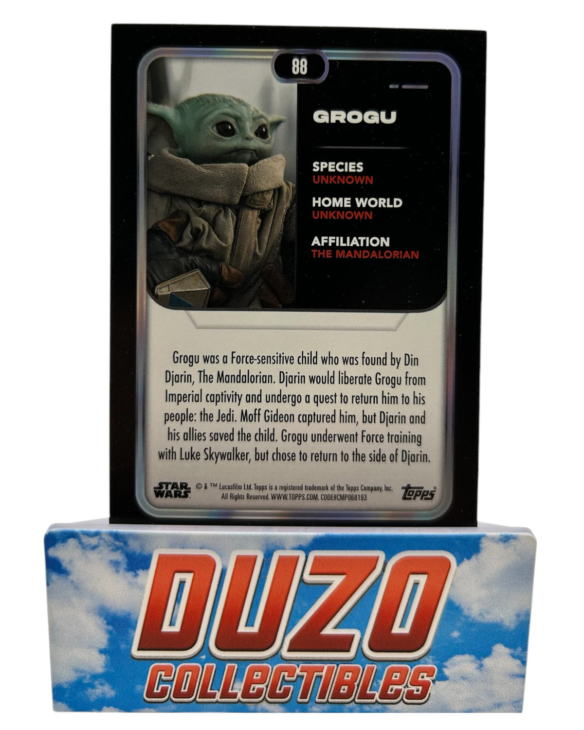 Grogu The Child 2023 Topps Star Wars Flagship No.88