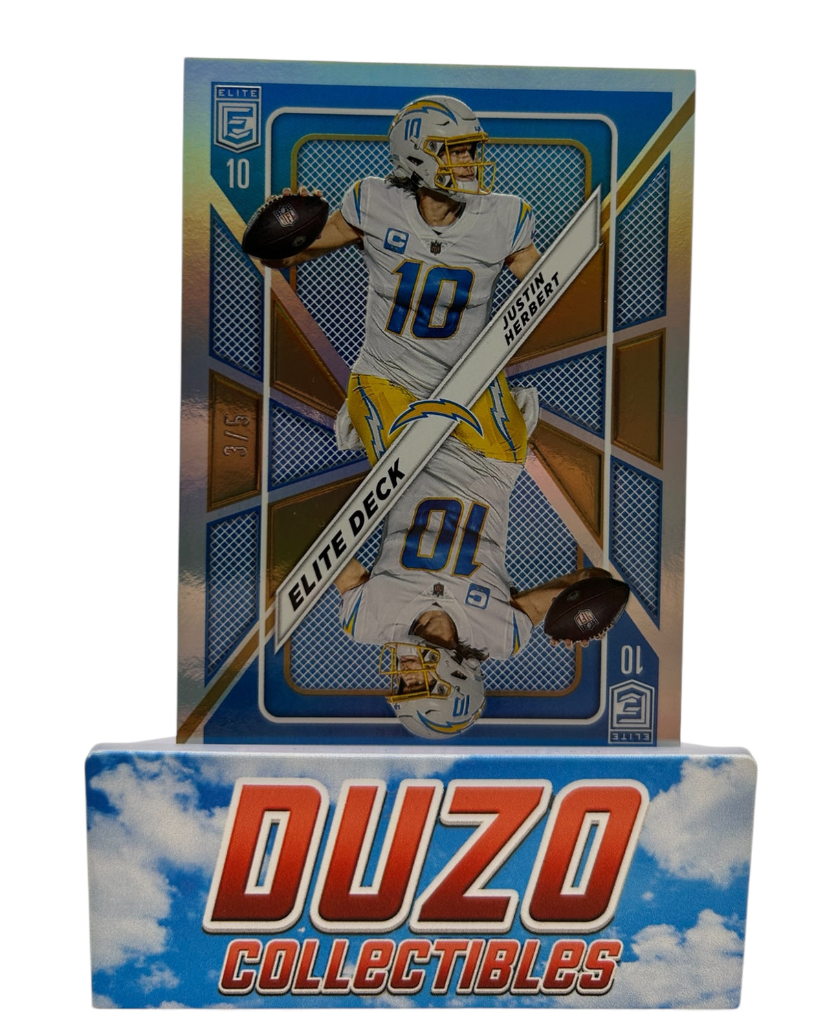 Justin Herbert /5 Elite Deck 2023 Panini Donruss Elite No.ED-3