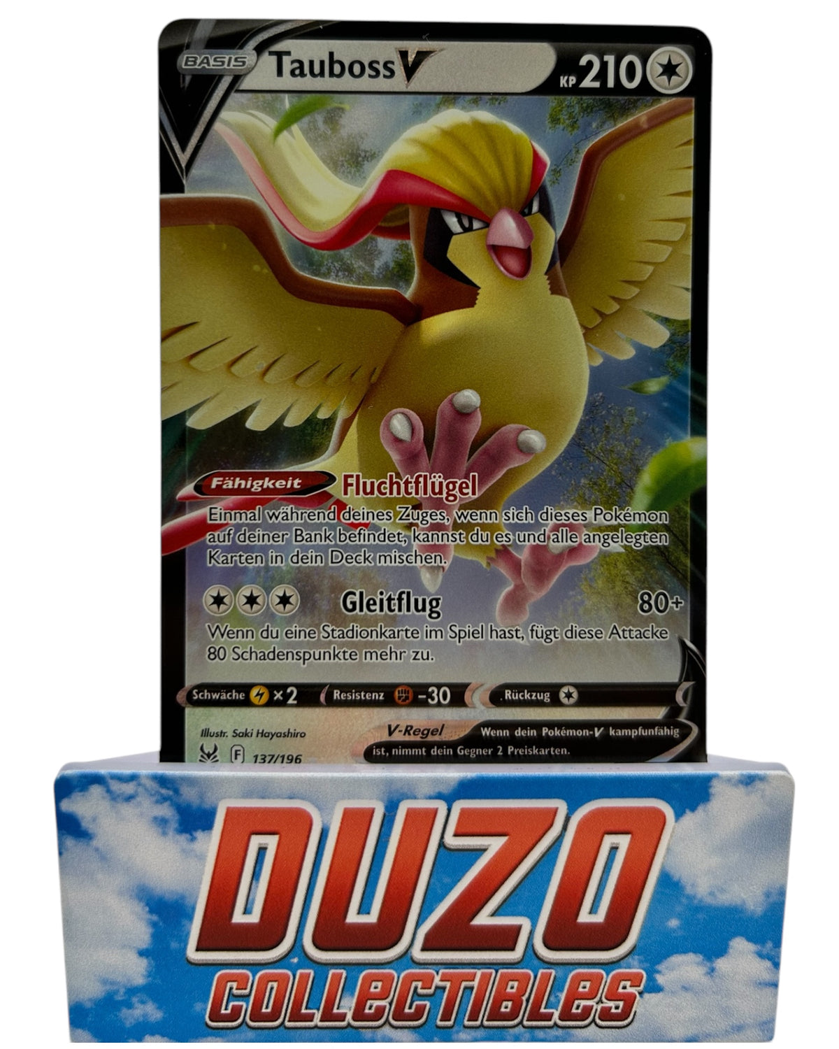 Tauboss V 137/196 2022 Pokemon Verlorener Ursprung