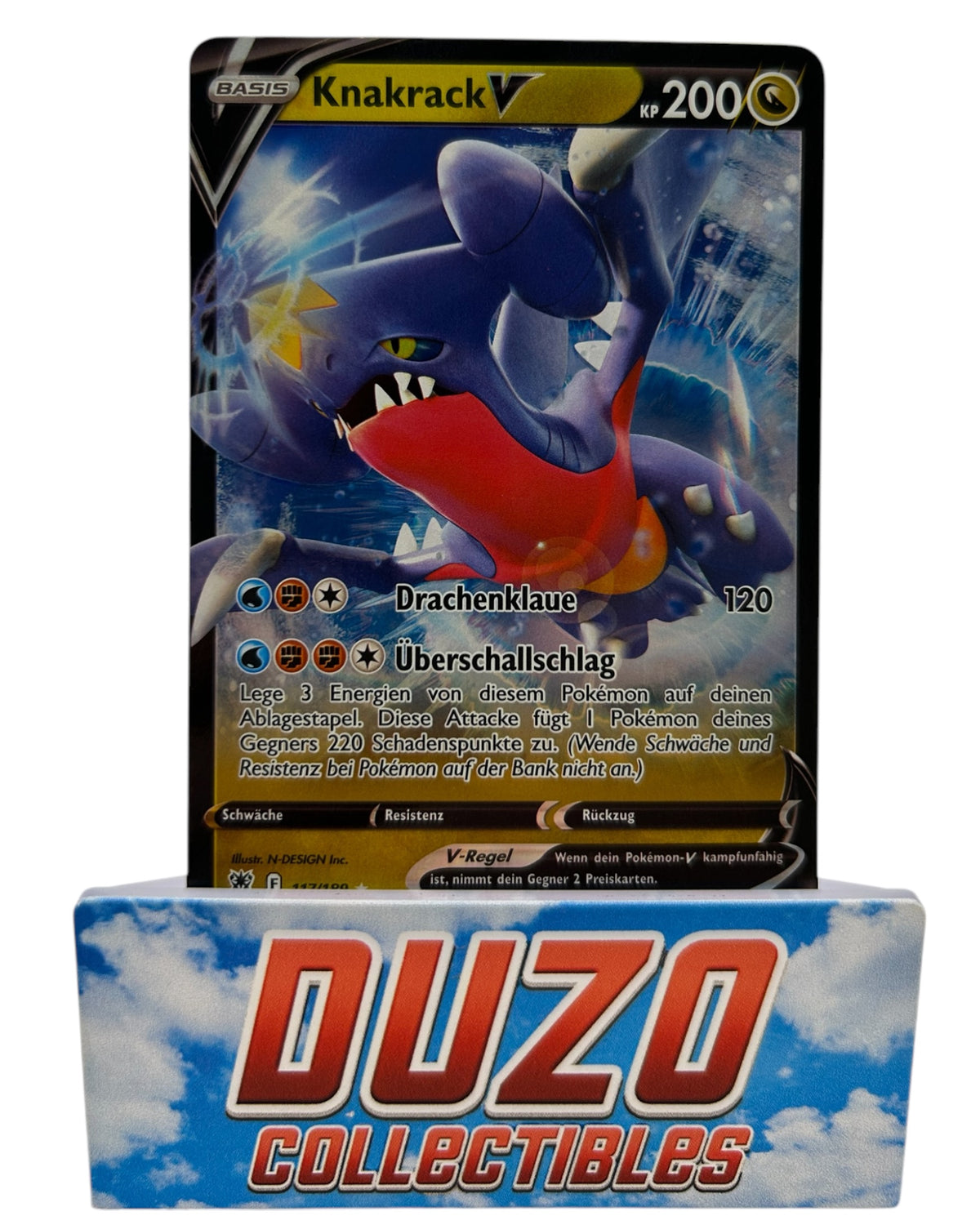 Knackrack V 2022 Pokémon Astralglanz No.117/189