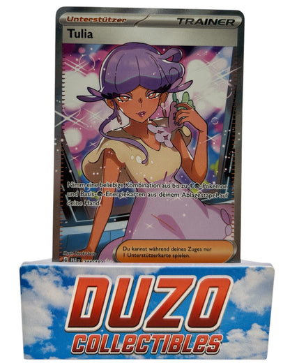 Tulia Full Art Trainer 2023 Karmesin & Purpur Pokemon No.244/182