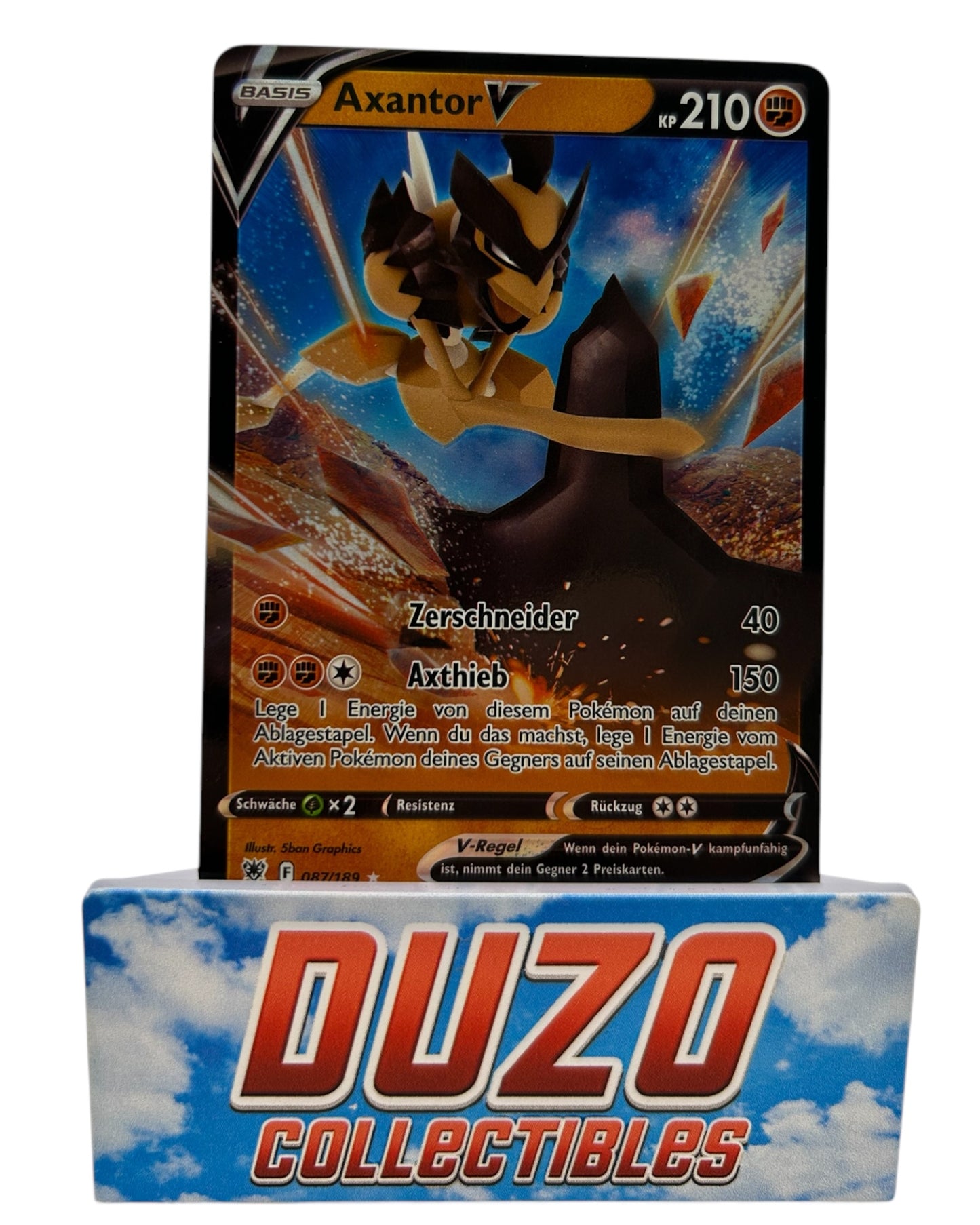 Axantor V 2022 Astralglanz Pokémon No.087/189