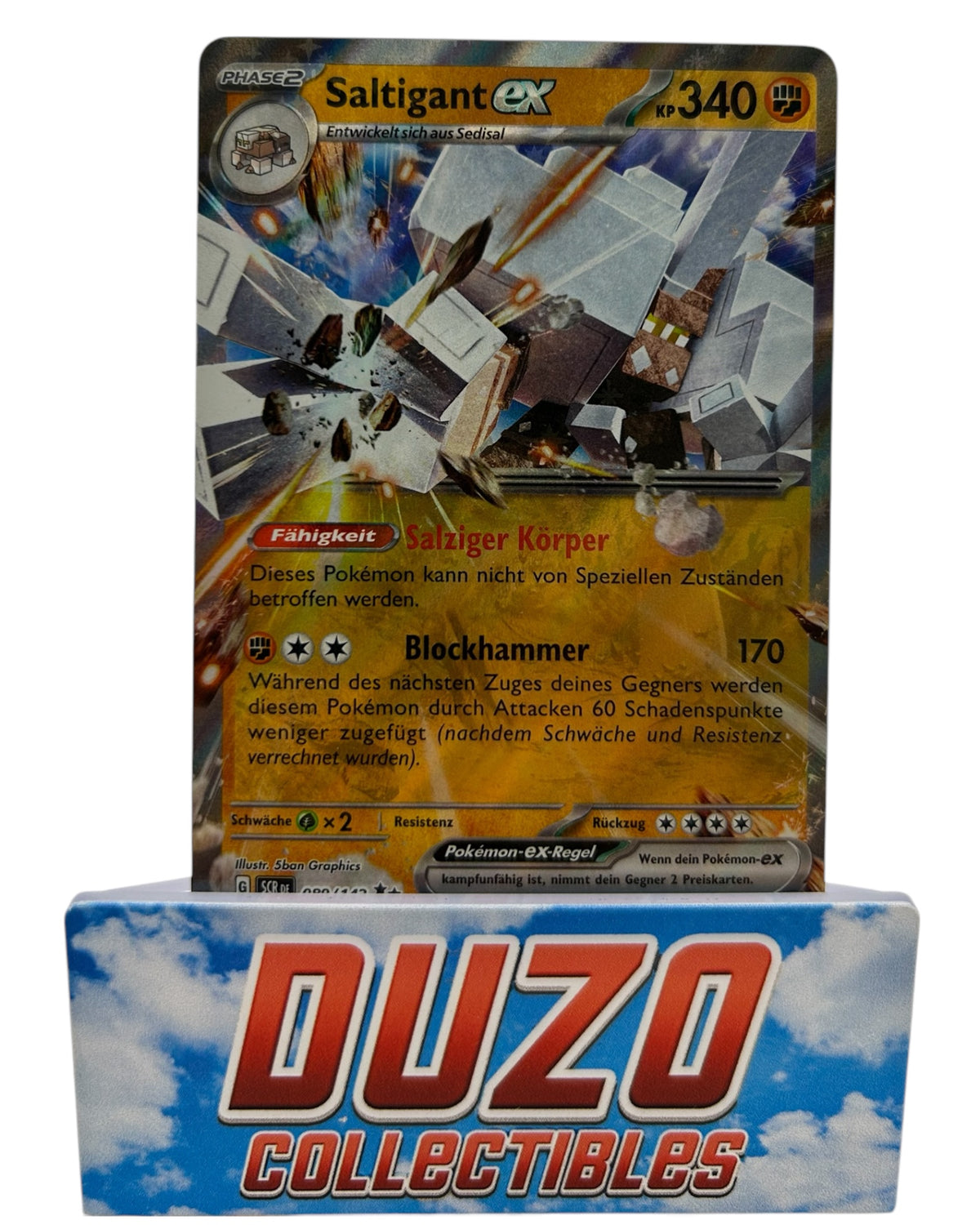 Saltigant EX 2024 Pokemon Stellarkrone No.089/142