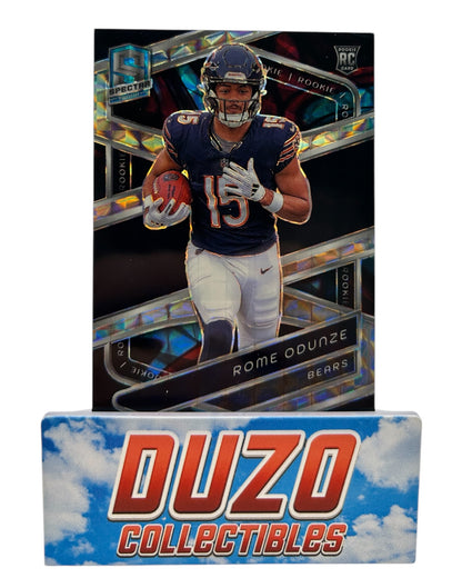 Rome Odunze Rookie Black /60 2024 Panini Spectra No.120
