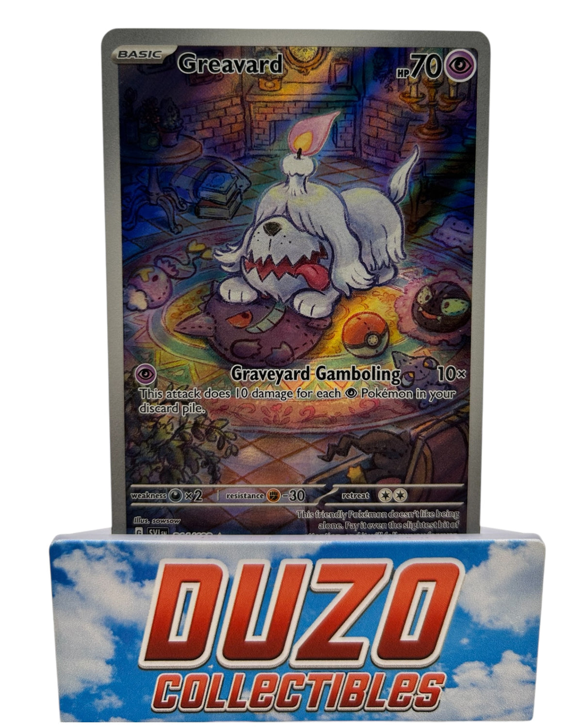 Greavard Alt Art 2023 Pokemon No.214/198