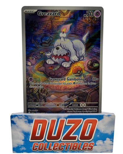 Greavard Alt Art 2023 Pokemon No.214/198