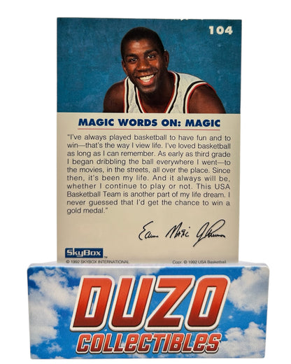 Magic on Magic 1992 Skybox International No.104