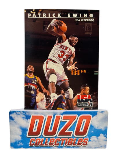 Patrick Ewing NBA Rebounds 1992 Skybox International No.27