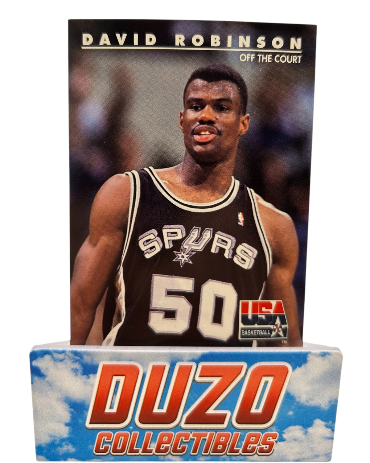 David Robinson NBA Off the Court 1992 Skybox International No.77