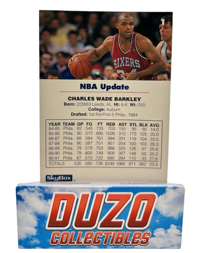 Charles Barkley NBA Update 1992 Skybox International No.1
