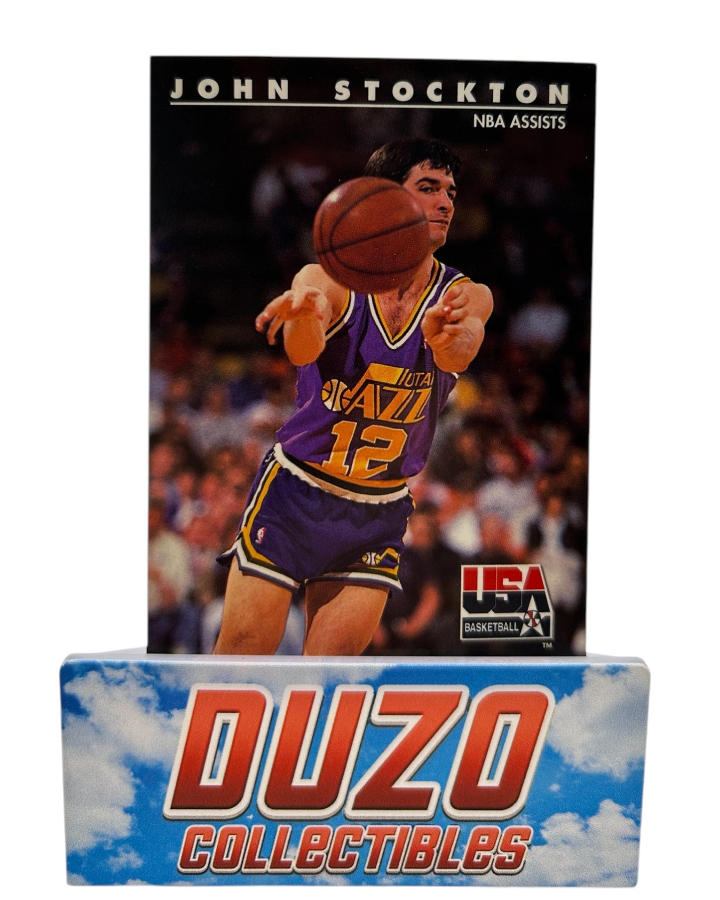 John Stockton NBA Assists 1992 Skybox International No.90
