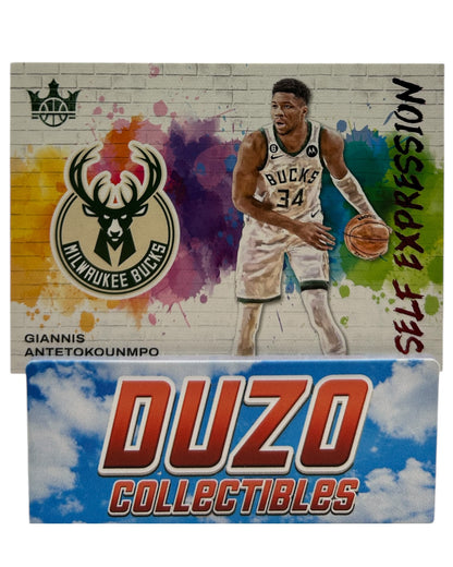 Giannis Antetokounmpo Self Expression /149 2023-24 Panini Court Kings No.14