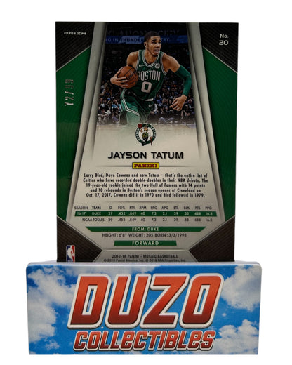 Jayson Tatum Rookie Purple /99 Panini Prizm 2017-18 No.20