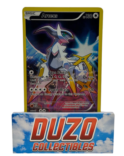 Arceus Fullart Black Star Promo XY 116 Nintendo 2016 English