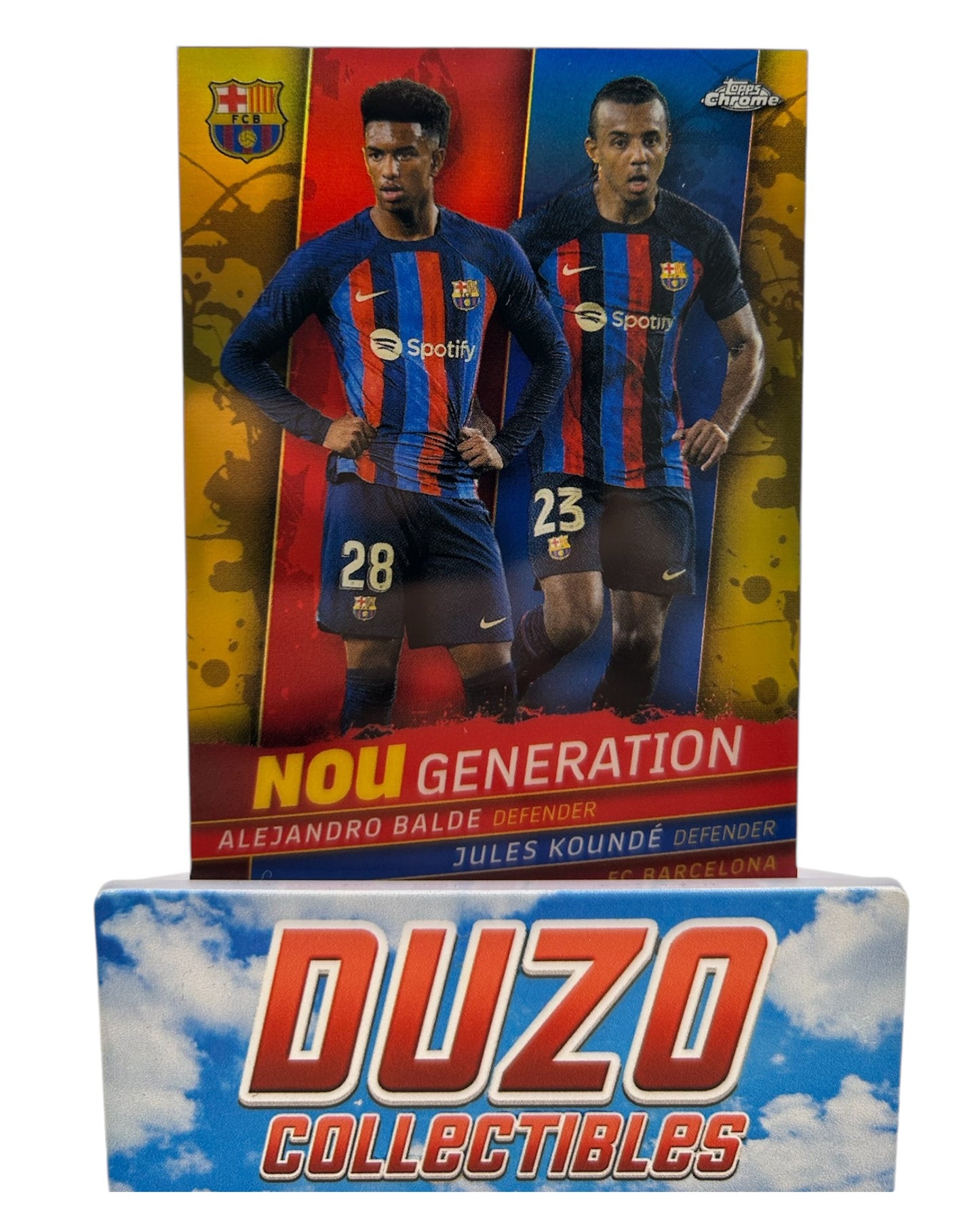 Alejandro Balde & Jules Kounde Nou Generation /50 NG-5 FC Barcelona Set 2023