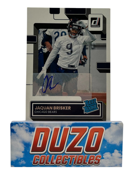 Jaquan Brisker Rated Rookie Autograph Panini Donruss