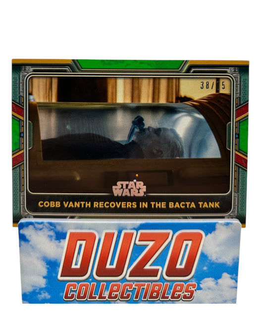 The Book Of Boba Fett Cobb Vanth recovers in the Bacta Tank #99 Green /75