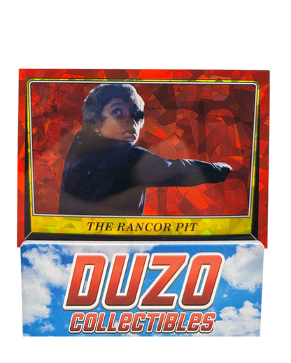 The Rancor Pit Red Cracked Ice 2023 Topps Sapphire Return of the Jedi No.36