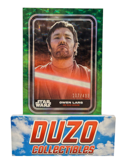 Topps Star Wars Flagship 2023 Owen Lars Green Foilboard #30 /499