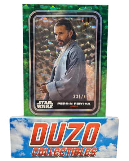 Topps Star Wars Flagship 2023 Perrin Fertha Green Foilboard #70 /499