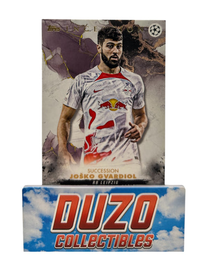 Josko Gvardiol RB Leipzig Succession Topps Inception 2023