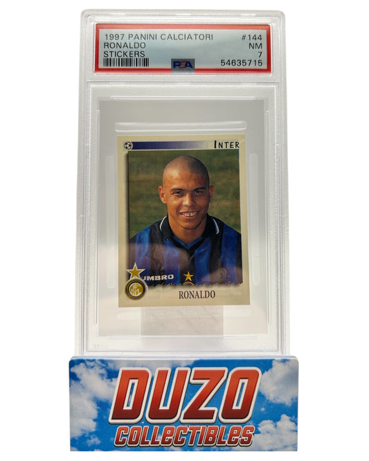 Ronaldo 1997 Panini Calciatori PSA7 #144 Inter Mailand Pop 1