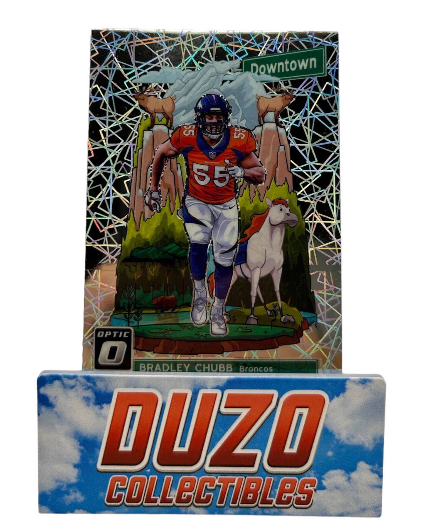 Bradley Chubb Downtown Case Hit Panini Donruss Optic 2018 No. DT-17