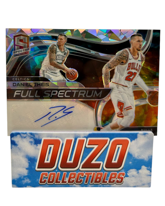 Daniel Theis Autogrpah Cracked Ice /35 Panini Spectra 2020-21