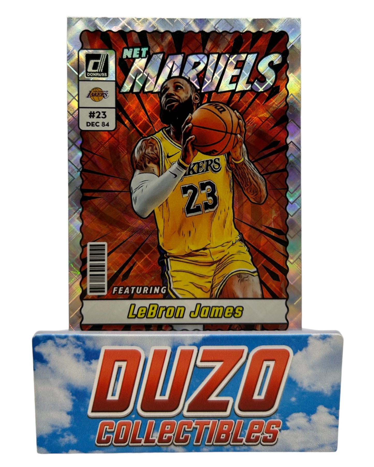 LeBron James NET MARVELS Silver 2023-24 Panini Donruss No.9