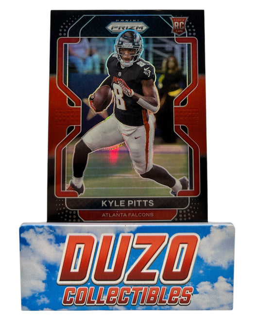 Kyle Pitts Rookie Black&Red Color-Match /99 Panini Prizm 2021 No. PB-7