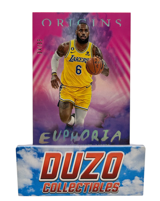 LeBron James Euphoria /99 Panini Origins 2022-23 No.10