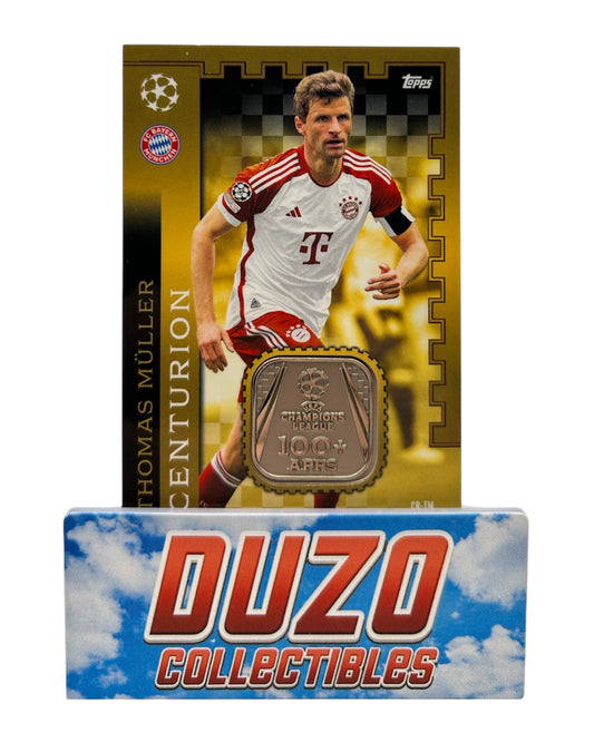 Thomas Müller Centurion 100+ Appearances Medal Card Topps Match Attax No.CR-TM