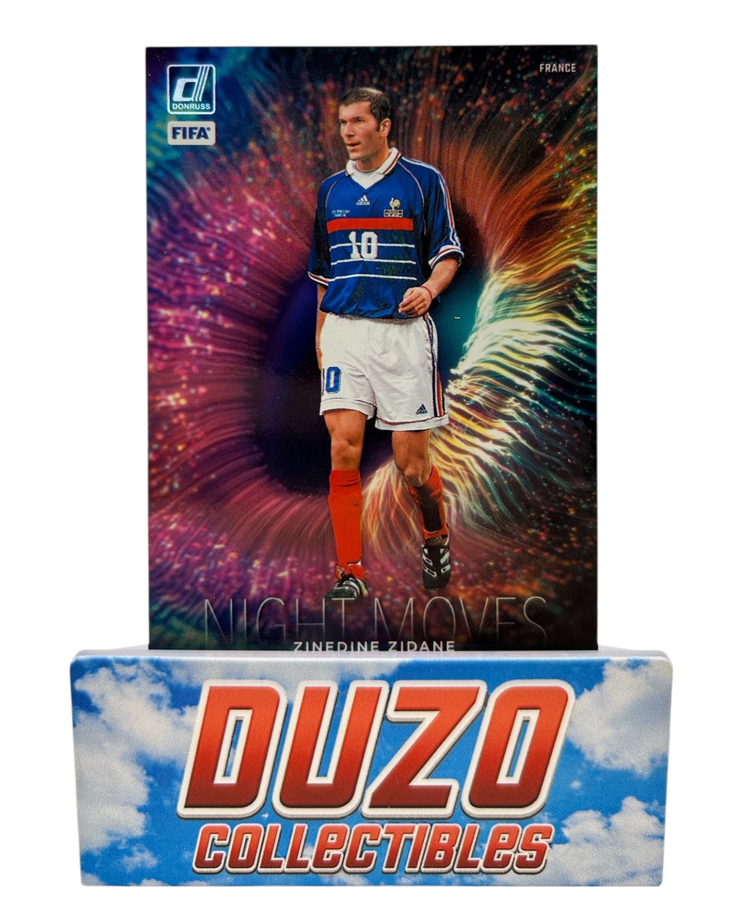 Zinedine Zidane Night Moves France No.25 Panini Donruss 2023-24