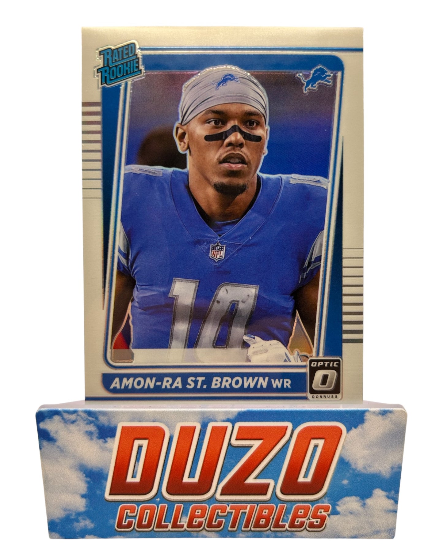 Amon-Ra St.Brown Rated Rookie Variation Panini Donruss Optic 2021 #228