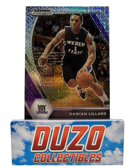 Damian Lillard Mojo /25 2021 Panini Draft Picks No.83