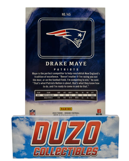 Drake Maye Rookie 2024 Panini Origins No.145