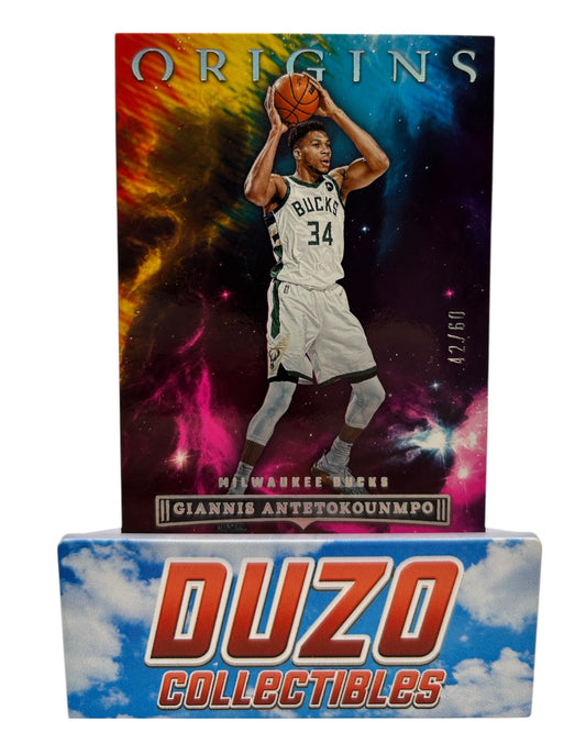 Giannis Antetokounmpo /60 2022-2023 Panini Origins No.3