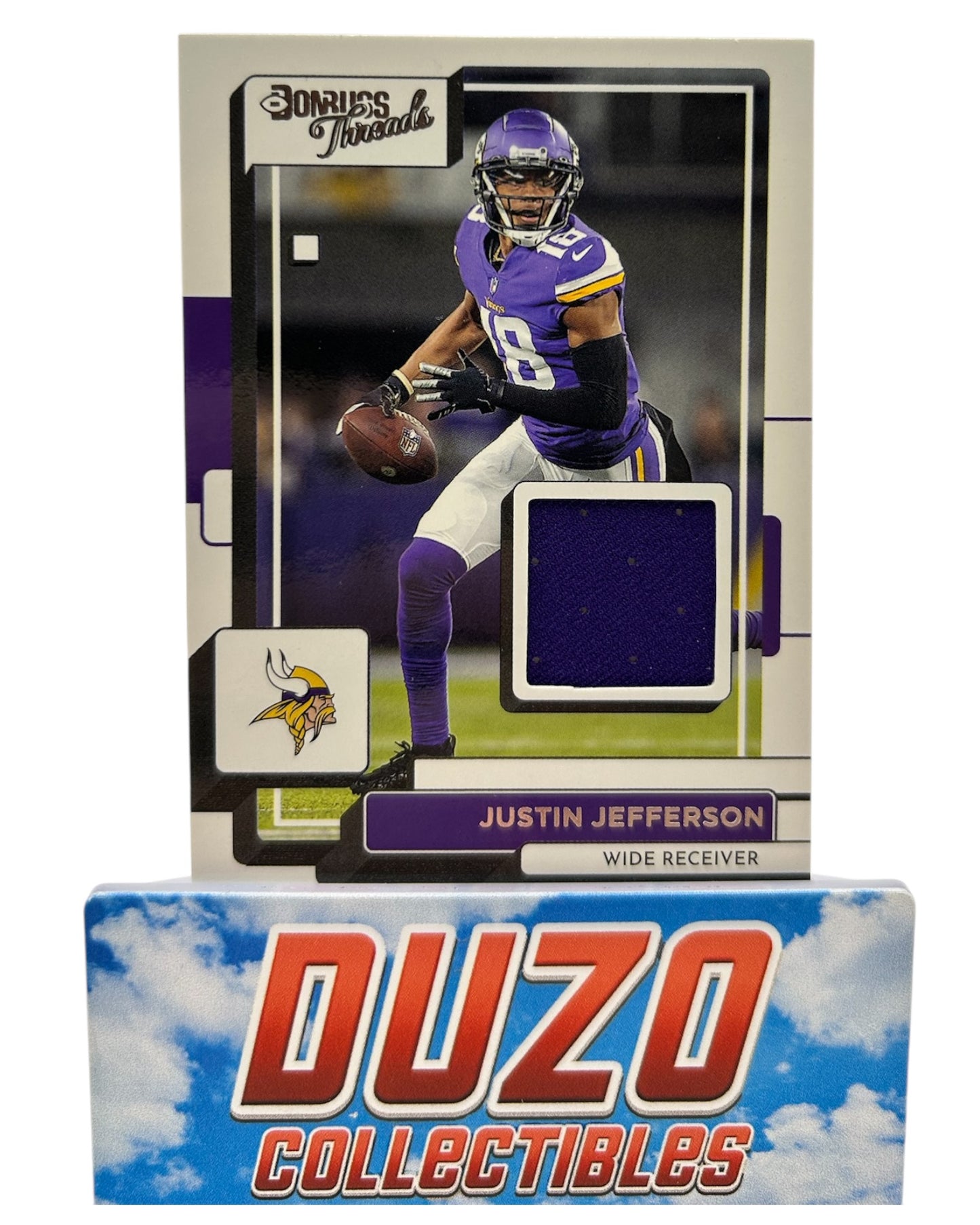 Justin Jefferson Patch Donruss Threads Panini Donruss 2022 No.TH-26